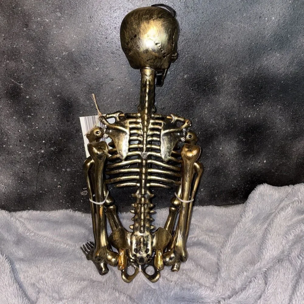 The Halloween Collection 36” Posable Skeleton - New Party Goth Grim Decorations